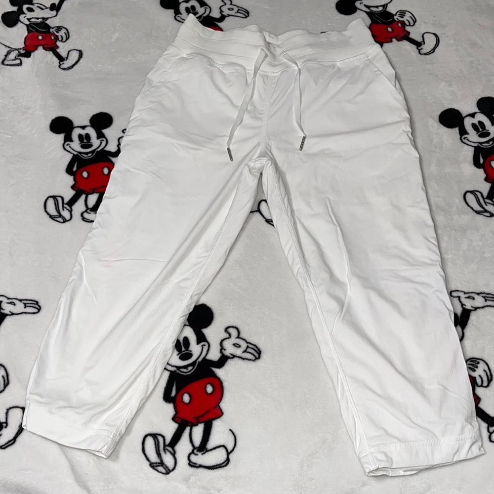 lululemon athletica White Capri Pants